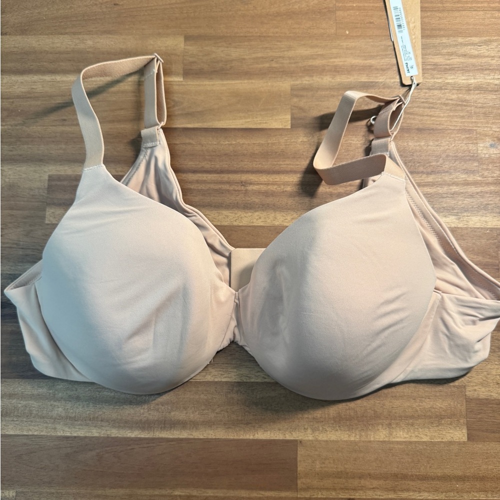 Skims Smoothing Intimates Full Coverage Lightly Lined Women's Nude Clay Bra
